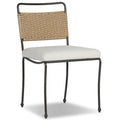 Idalia Outdoor Dining Chair, Vergo Cream, Set of 2