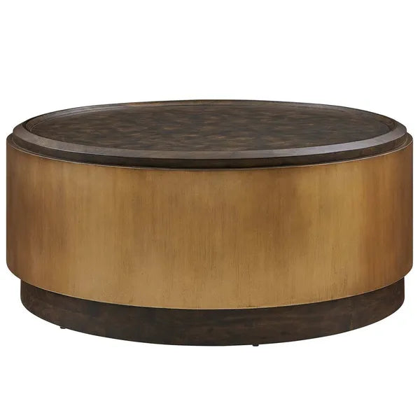 Parrish Coffee Table, Mappa Burl